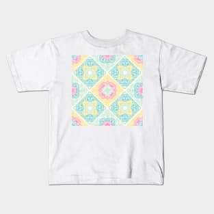 Colorful granny squares Kids T-Shirt